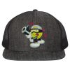 Flat-Bill Six Panel Trucker Cap Thumbnail