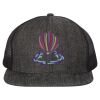 Flat-Bill Six Panel Trucker Cap Thumbnail