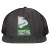 Flat-Bill Six Panel Trucker Cap Thumbnail