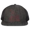 Flat-Bill Six Panel Trucker Cap Thumbnail