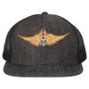Flat-Bill Six Panel Trucker Cap Thumbnail