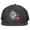 Flat-Bill Six Panel Trucker Cap Thumbnail