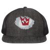 Flat-Bill Six Panel Trucker Cap Thumbnail