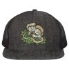 Flat-Bill Six Panel Trucker Cap Thumbnail