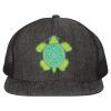 Flat-Bill Six Panel Trucker Cap Thumbnail