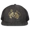 Flat-Bill Six Panel Trucker Cap Thumbnail