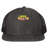 Flat-Bill Six Panel Trucker Cap Thumbnail