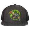 Flat-Bill Six Panel Trucker Cap Thumbnail