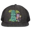 Flat-Bill Six Panel Trucker Cap Thumbnail