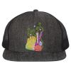 Flat-Bill Six Panel Trucker Cap Thumbnail