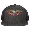 Flat-Bill Six Panel Trucker Cap Thumbnail