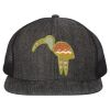 Flat-Bill Six Panel Trucker Cap Thumbnail