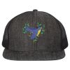 Flat-Bill Six Panel Trucker Cap Thumbnail