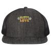 Flat-Bill Six Panel Trucker Cap Thumbnail