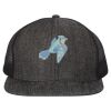 Flat-Bill Six Panel Trucker Cap Thumbnail