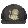 Flat-Bill Six Panel Trucker Cap Thumbnail