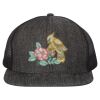 Flat-Bill Six Panel Trucker Cap Thumbnail
