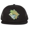 Flat-Bill Six Panel Trucker Cap Thumbnail