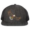 Flat-Bill Six Panel Trucker Cap Thumbnail