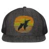 Flat-Bill Six Panel Trucker Cap Thumbnail
