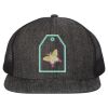 Flat-Bill Six Panel Trucker Cap Thumbnail