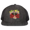 Flat-Bill Six Panel Trucker Cap Thumbnail