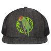 Flat-Bill Six Panel Trucker Cap Thumbnail