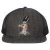 Flat-Bill Six Panel Trucker Cap Thumbnail