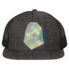 Flat-Bill Six Panel Trucker Cap Thumbnail