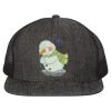 Flat-Bill Six Panel Trucker Cap Thumbnail