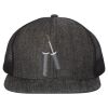 Flat-Bill Six Panel Trucker Cap Thumbnail