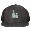 Flat-Bill Six Panel Trucker Cap Thumbnail