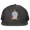 Flat-Bill Six Panel Trucker Cap Thumbnail