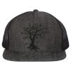Flat-Bill Six Panel Trucker Cap Thumbnail