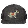 Flat-Bill Six Panel Trucker Cap Thumbnail