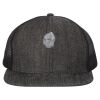 Flat-Bill Six Panel Trucker Cap Thumbnail