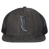 Flat-Bill Six Panel Trucker Cap Thumbnail