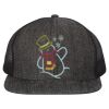 Flat-Bill Six Panel Trucker Cap Thumbnail