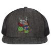 Flat-Bill Six Panel Trucker Cap Thumbnail