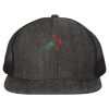 Flat-Bill Six Panel Trucker Cap Thumbnail