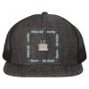 Flat-Bill Six Panel Trucker Cap Thumbnail