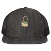 Flat-Bill Six Panel Trucker Cap Thumbnail