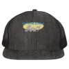 Flat-Bill Six Panel Trucker Cap Thumbnail