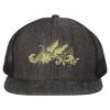 Flat-Bill Six Panel Trucker Cap Thumbnail