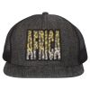 Flat-Bill Six Panel Trucker Cap Thumbnail