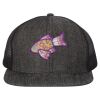 Flat-Bill Six Panel Trucker Cap Thumbnail