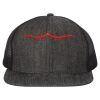 Flat-Bill Six Panel Trucker Cap Thumbnail