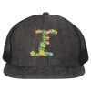 Flat-Bill Six Panel Trucker Cap Thumbnail