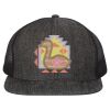 Flat-Bill Six Panel Trucker Cap Thumbnail