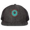 Flat-Bill Six Panel Trucker Cap Thumbnail
